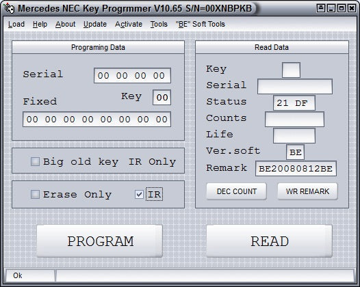 NEC KEY PROGRAMMER V.10.65 - Software Update – MBE Engineering Sp. Z O.o.