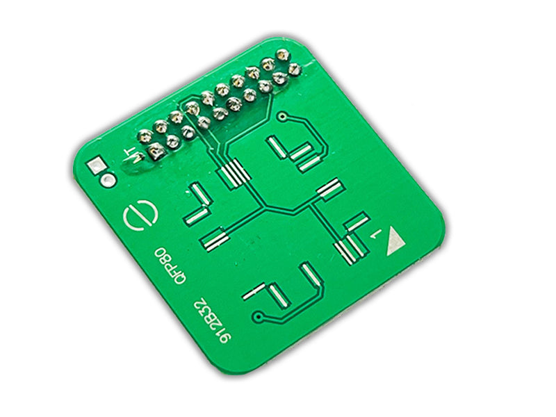 Adapter for Orange5 - 912B - for (9)12B32 QFP80 (for soldering)
