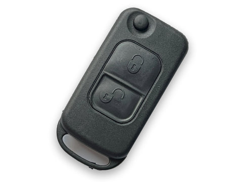 Mercedes FBS2 two buttons flip key (HU22P)