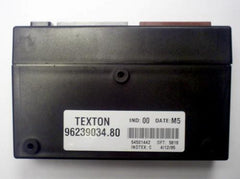 Software module 13 – Peugeot; Fiat; Lancia; Citroen CPH Texton