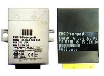 Software module 40 – BMW; Rover; Mini immobox EWS