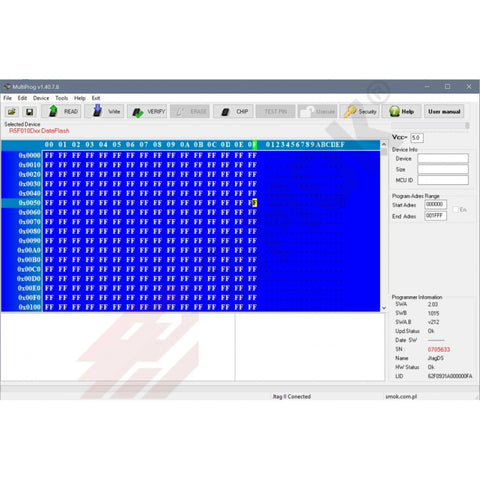 MBPROG - Renesas RL78 - JG0026