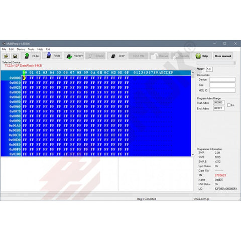 MBPROG - Tricore TC2xx - JG0027 + JG0030