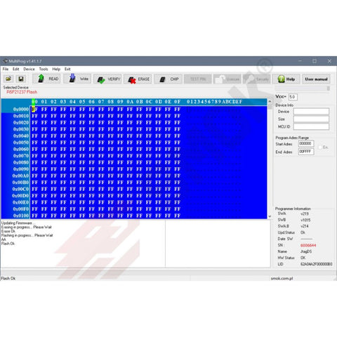 MBPROG - Renesas R8C - JG0029