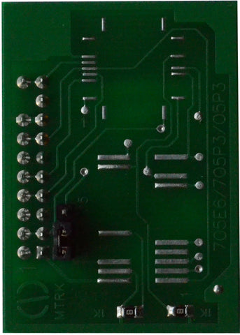 Adapter for Orange5 - 705E6 - for MC68HC705E6/P3 in SOIC and QFP