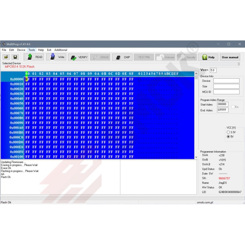 JG0041 MC9S08 Familly (only not secured) – MBE Engineering