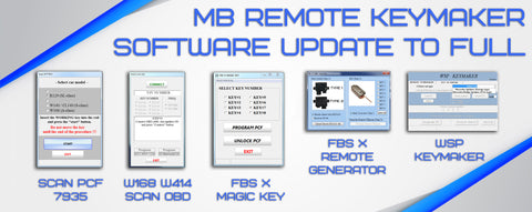 MB Remote Keymaker Software update to full (only software)