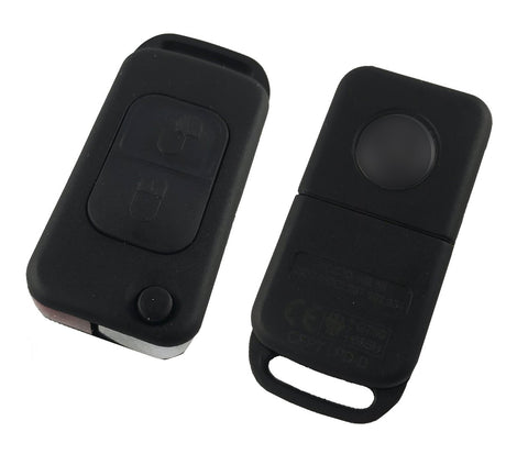 Mercedes SL 2 big buttons flip key (HU39)