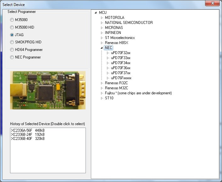MBPROG - NEC V850 UPDATE - JG0014